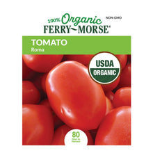 Load image into Gallery viewer, Tomato Roma Organic Seeds