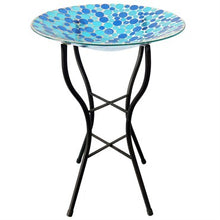Load image into Gallery viewer, Mosaic Glass Bird Baths
