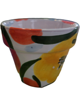 Load image into Gallery viewer, Hand Painted "Mini Madrid Tulip" Ceramic Pots
