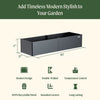 Modern Raised Garden Bed