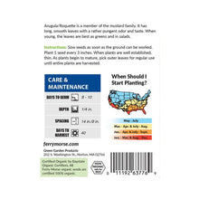Load image into Gallery viewer, Arugula/Roquette Organic Seeds
