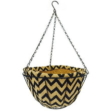 Load image into Gallery viewer, Decorative Hanging Basket with Fabric Coco Liner
