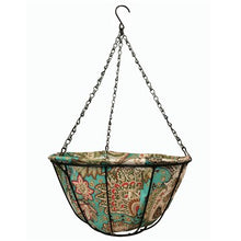 Load image into Gallery viewer, Decorative Hanging Basket with Fabric Coco Liner
