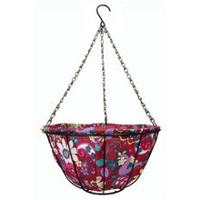 Load image into Gallery viewer, Decorative Hanging Basket with Fabric Coco Liner
