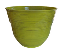 Load image into Gallery viewer, Glazed Brushed Happy Planters
