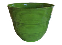Load image into Gallery viewer, Glazed Brushed Happy Planters
