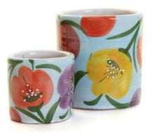 Load image into Gallery viewer, Hand Painted "Mini Madrid Tulip" Ceramic Pots
