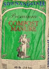 Load image into Gallery viewer, Shenandoah Premium Composted Cow Manure (40 lbs)
